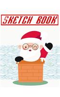 Sketch Book For Girls Christmas: Sketch Book And Drawing Pad For Kids - Paint - Write # Sketchpad Size 8.5 X 11 Inches 110 Page Large Prints Best Gift.