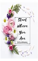 Start Where You Are