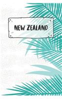 New Zealand: Ruled Travel Diary Notebook or Journey Journal - Lined Trip Pocketbook for Men and Women with Lines