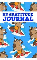 My Gratitude Journal: Blank lined 6x9 Gratitude Journal for Boys