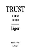 Notizbuch für Jäger: Originelle Geschenk-Idee [120 Seiten kariertes blanko Papier]