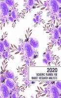 2020 Academic Planner for Market Research Analysts