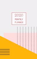 2020 Monthly Planner: Portable. Month on 2 pages followed by six Notes pages. Monthly layout Includes To-do section. 8.5"x 5.5". Fits in purse. (Half Letter size). (Graph