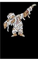 Dabbing Sloth Mummy: Halloween, College Ruled Lined Paper, 120 pages, 6 x 9