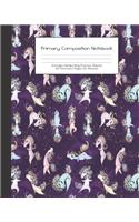 Primary Composition Notebook: Yogacorns Unicorn Yoga -Grades K-2 - Handwriting Practice Paper-Primary Ruled With Dotted Midline - 100 Pgs 50 Sheets - Premium - 8x10" -Practice Gu
