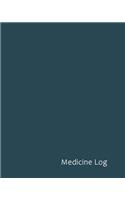 Medicine Log: Personalized Reminder Medication Log Book. Monitor Daily Medications Intake, Symptoms and Reactions.