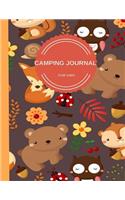 Camping Journal For Kids: Perfect Camping Diary of Notebook for Kids: Over 125 Pages with Prompts(5 Camping Life Journals)
