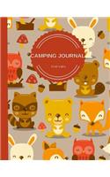 Camping Journal For Kids: Perfect Camping Diary of Notebook for Kids: Over 125 Pages with Prompts(10 Camping Life Journals)