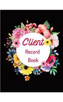 Client Record Book: Customer Appointment Management System, Log Book, Information Keeper, Record & Organizer(1 Client Record Book)