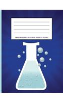 Retro Experiment Periodic Table Chemistry Composition Notebook: College Ruled - 100 Sheets / 200 Pages 7.44 X 9.69 / 18.9 X 24.61 CM