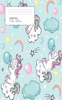 Unicorn Bubble Composition College Ruled Book (7.44 x 9.69) 200 pages V15: (15 Unicorn Bubble Composition College Ruled Book (7.44 X 9.69) 200 Pages V15)