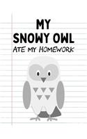 My Snowy Owl Ate My Homework