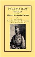 Forty-one Years in India