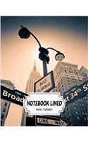 Notebook Lined Direction: Notebook Journal Diary