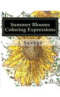 Summer Blooms Coloring Expressions