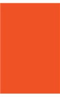 Orange 101 - Graph Notebook: Medium Ruled, Soft Cover, 6 x 9 Journal, 101 Pages