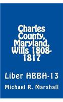 Charles County, Maryland, Wills 1808-1817