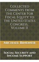 Collected Comments from the Center For Fiscal Equity to the United States Congress