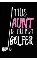 This Aunt is the Best Golfer