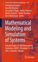 Mathematical Modeling and Simulation of Systems: Selected Papers of 18th International Conference, Mods, November 13-15, 2023, Chernihiv, Ukraine