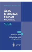ACTA Medicinæ Legalis. Volume XLIV. 1994