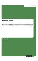 Stadien und Faktoren der Lesesozialisation