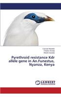 Pyrethroid resistance Kdr allele gene in An.Funestus, Nyanza, Kenya