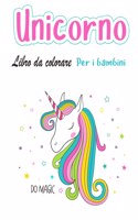 Libro da colorare unicorno per bambini di eta 4-8
