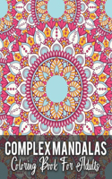 Complex Mandalas Coloring Book For Adults