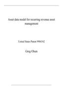 Asset data model for recurring revenue asset management