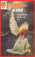 FAIRY Kids colouring Book age 3-8
