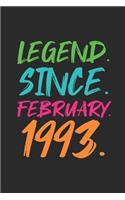Legend Since February 1993