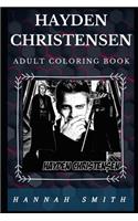 Hayden Christensen Adult Coloring Book: Legendary Darth Vader from Star Wars Saga and Golden Globe Award Winner Inspired Adult Coloring Book