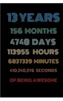 13 years of being awesome