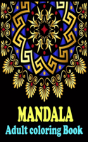 Mandala adult coloring book