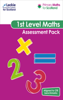 Primary Maths for Scotland - Primary Maths for Scotland First Level Assessment Pack