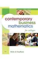 Contemporary Business Mathematics for Colleges