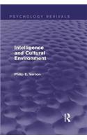 Intelligence and Cultural Environment