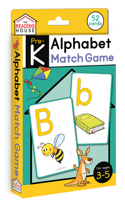 Alphabet Match Game (Flashcards): Flash Cards for Preschool and Pre-K, Ages 3-5, Games for Kids, ABC Learning, Uppercase and Lowercase, Phonics, Memory Building, and Listening Skills