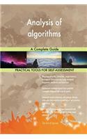 Analysis of algorithms A Complete Guide