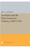 Scotland and Its First American Colony, 1683-1765