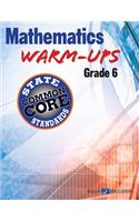 Mathematics Warm-Ups for Ccss, Grade 6