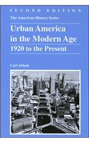 Urban America in the Modern Age