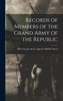 Records of Members of the Grand Army of the Republic