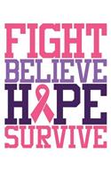 Fight Believe Hope Survive