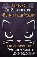 Achtung! Die Bürokauffrau betritt den Raum und Sie zückt Ihren Wochenplaner 2019 - 2020: DIN A5 Kalender / Terminplaner / Wochenplaner 2019 - 2020 18 Monate: Juli 2019 bis Dezember 2020 mit Jahresübersicht, Feiertage, Passwort und Kontak