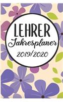 Lehrer Jahresplaner 2019 / 2020: Lehrerkalender 2019 2020 - Lehrerplaner A5, Lehrernotizen & Lehrernotizbuch für den Schulanfang