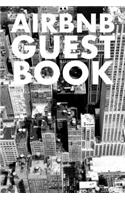 Airbnb Guest Book: Guest Reviews for Airbnb, Homeaway, Bookings, Hotels, Cafe, B&b, Motel - Feedback & Reviews from Guests, 100 Page. Great Gift Idea for Airbnb Hosts,