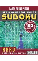 Hard Sudoku Large Print