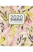 Playful Botanicals - Planner 2020 - Weekly and Monthly Diary: January to December 2020 - Organizer, Diary and Calendar Schedule with Inspirational Quotes